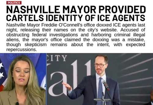 Nashville mayor shared the identity of ICE agents