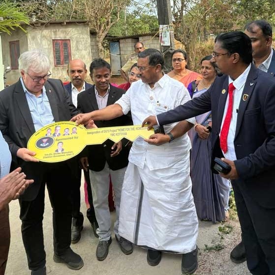 IAM International has Collaborated with the YMCA through the Y's Men Int. Club Pullichira